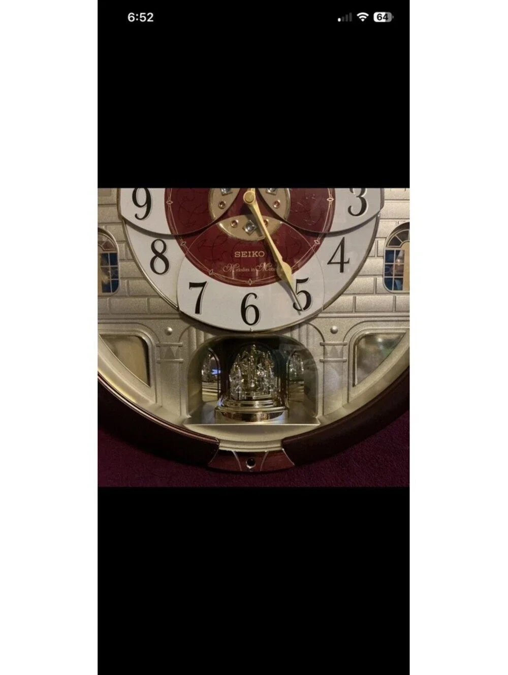 Seiko Melodies In Motion Clock Special Collector's Edition The Beatles/holy Song